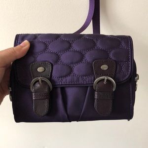Spacious Purple Mosey side purse!!!!